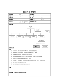 理想科学公司翻译岗位说明书