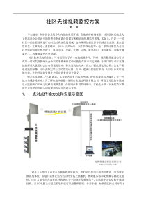 小区无线监控方案