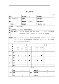 精密机加分厂厂长岗位说明书