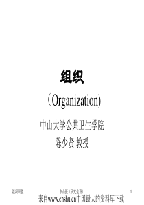 组织职能-组织（Organization)(ppt 55页)(1)