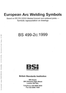 BS 499-2C-1999 International Relationships, ISO 25