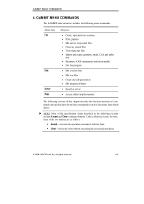 GAMBIT24_ug04_GAMBITMENUCOMMANDS