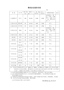 07时代会议室价目表