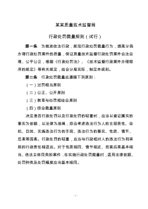 310、质监局行政处罚裁量规则(试行)