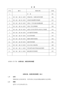 安保部工作手册--安保内容、权限及职责规程（DOC 73页）