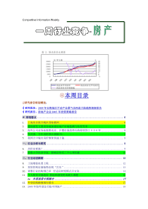 房地产一周行业竞争动态（推荐DOC189）
