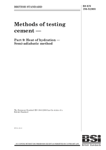 BS EN 196-9-2003 水泥的试验方法.水合热.半绝热法