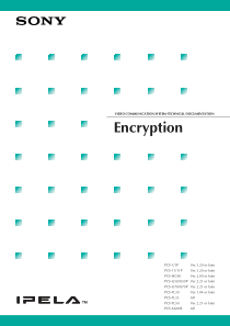 Encryption_E_V15 SONY索尼 PCS-G50P标清视频会议系统技术参考资料