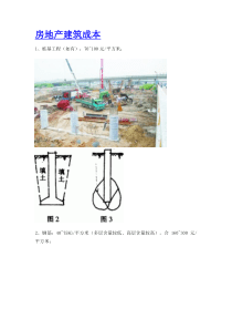 房地产分摊到每平米的建筑成本