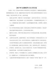 门诊部工作计划（DOC36页）