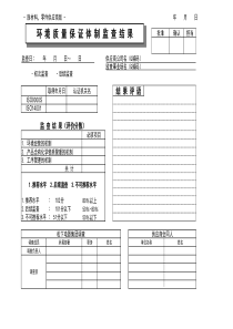 XX集团环境质量保证评估(1)