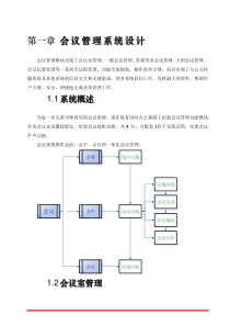 会议管理系统及督查督办系统设计方案