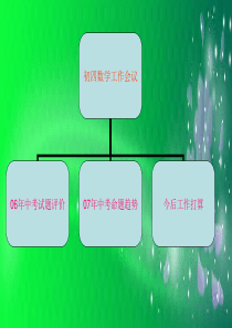 初四数学工作会议