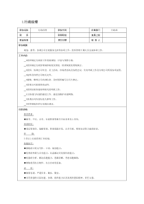 行政類職位說明書