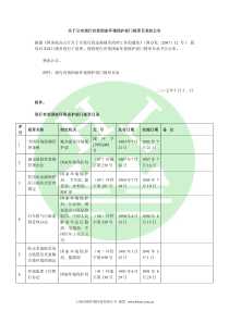 关于公布现行有效国家环境保护部门规章目录的公告