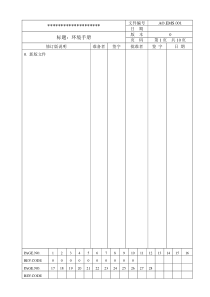 制造厂14000环境手册范本-1(1)