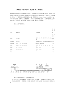 莱钢中小型生产工艺及设备主要特点