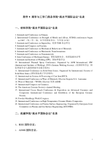 理学与工学门类各学院“高水平国际会议”名录4