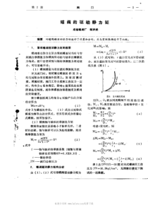 蝶阀的驱动静力矩