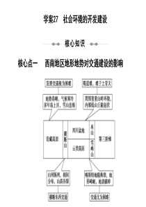 学案27社会环境的开发建设