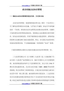 成功实施企业知识管理doc16