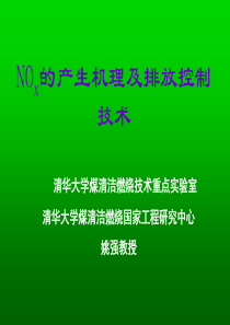 的产生机理及排放控制技术综述