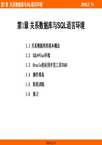 第1章关系数据库与sql语言环境