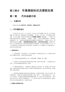 第三部分漆面结构及污染分析