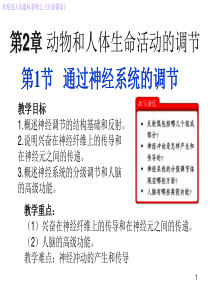 蓝山二中《生命课堂》必修3 稳态与环境21通过神经系统的调节