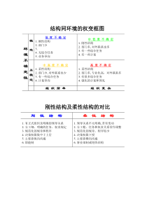 表22-4 结构同环境的权变框图