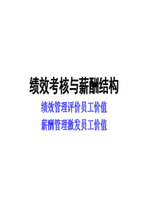 员工绩效考核与薪酬结构(PPT32页)