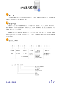 炉内激光检测器