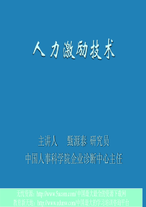 人力激励技术