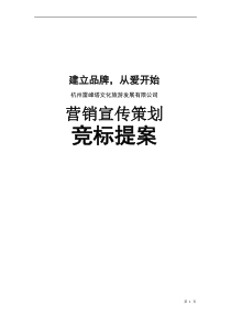 雷峰塔景区整合营销宣传策划竞标提案