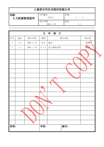 人力资源管理程序