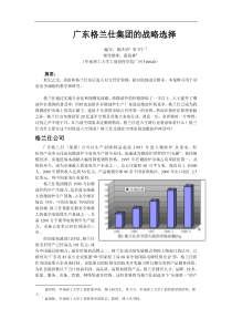 广东格兰仕集团的战略选择