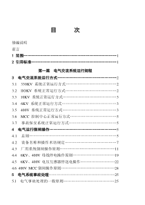 300MW机组电气运行技术标准-2006版(哈电)