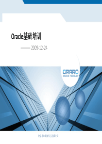 Oracle10g培训基础