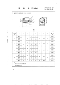 JBZQ 4569-1997 管接头(20MPa)