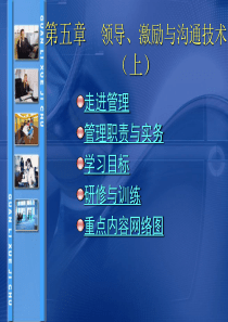 第五章领导、激励与沟通技术(上)