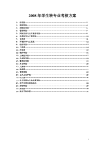 XXXX年大类招生学生转专业考核方案_12187