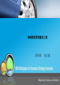 IBM绩效管理解决方案