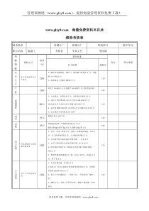 XX钢铁炼钢工考核表