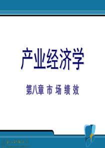 (王俊豪)产业经济学精品课程课件(08122)8市场绩效