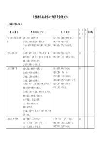 医疗机构临床实验室各专业科目质量考核细则表