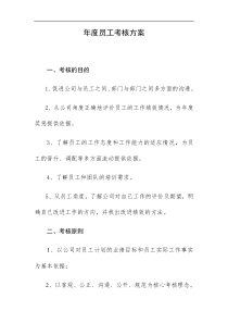 巨龙公司年度员工考核方案-考核的目的、促进公司与员工之间、部门与部门之间多方面的沟通(doc 49)