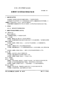 YBT 4002-1991 连铸钢方坯低倍组织缺陷评级图