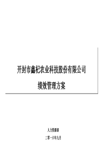 绩效管理方案（PPT54页)