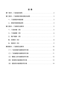 食品零售连锁终端绩效考核全套方案