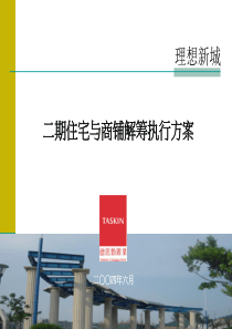 理想新城住宅解筹执行方案(PPT 41页)